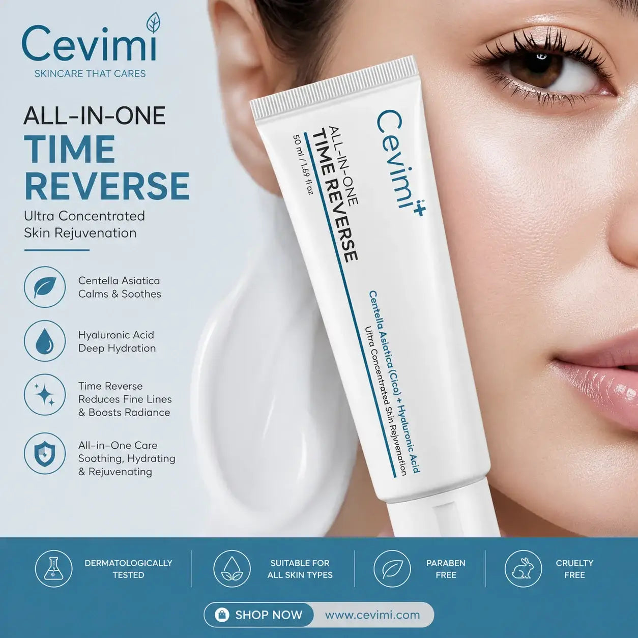 Cevimi Time Reverse Cream (All-In-One)